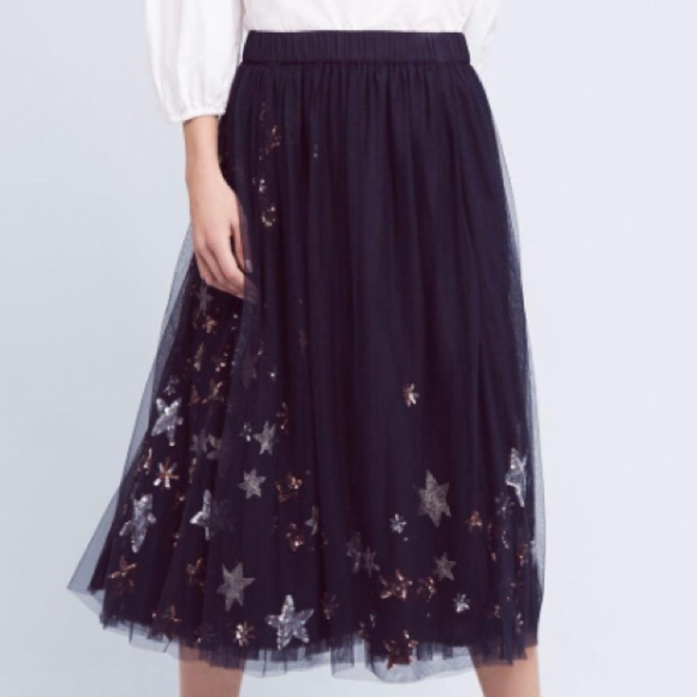 Anthropologie moulinette soeurs luminarie skirt